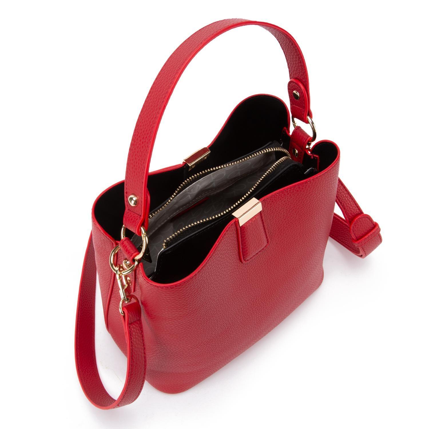 Cartera  Bucket  Gacel  Rojo  Car3325-5