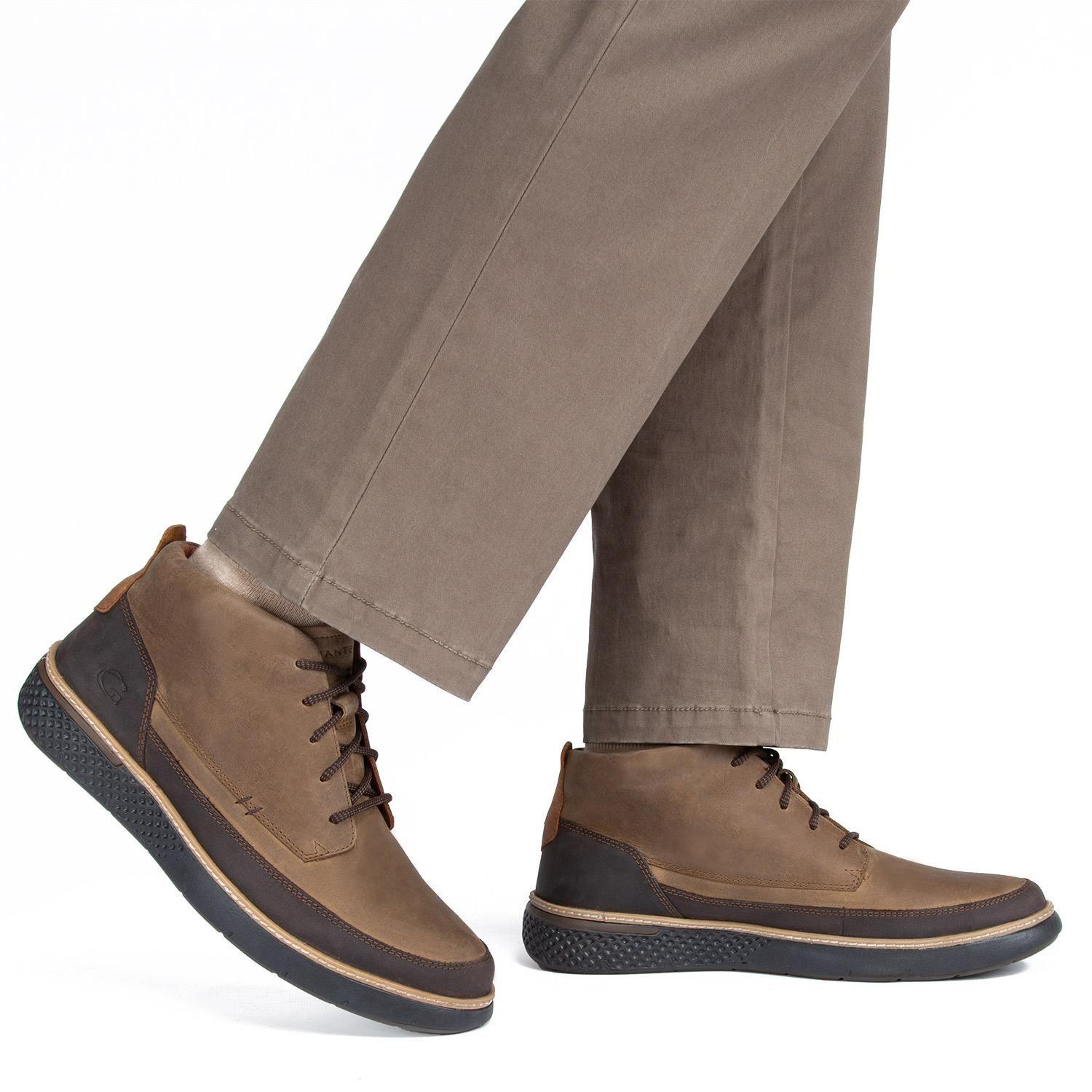 Botin de cuero hombre Guante olivo Colorado-1