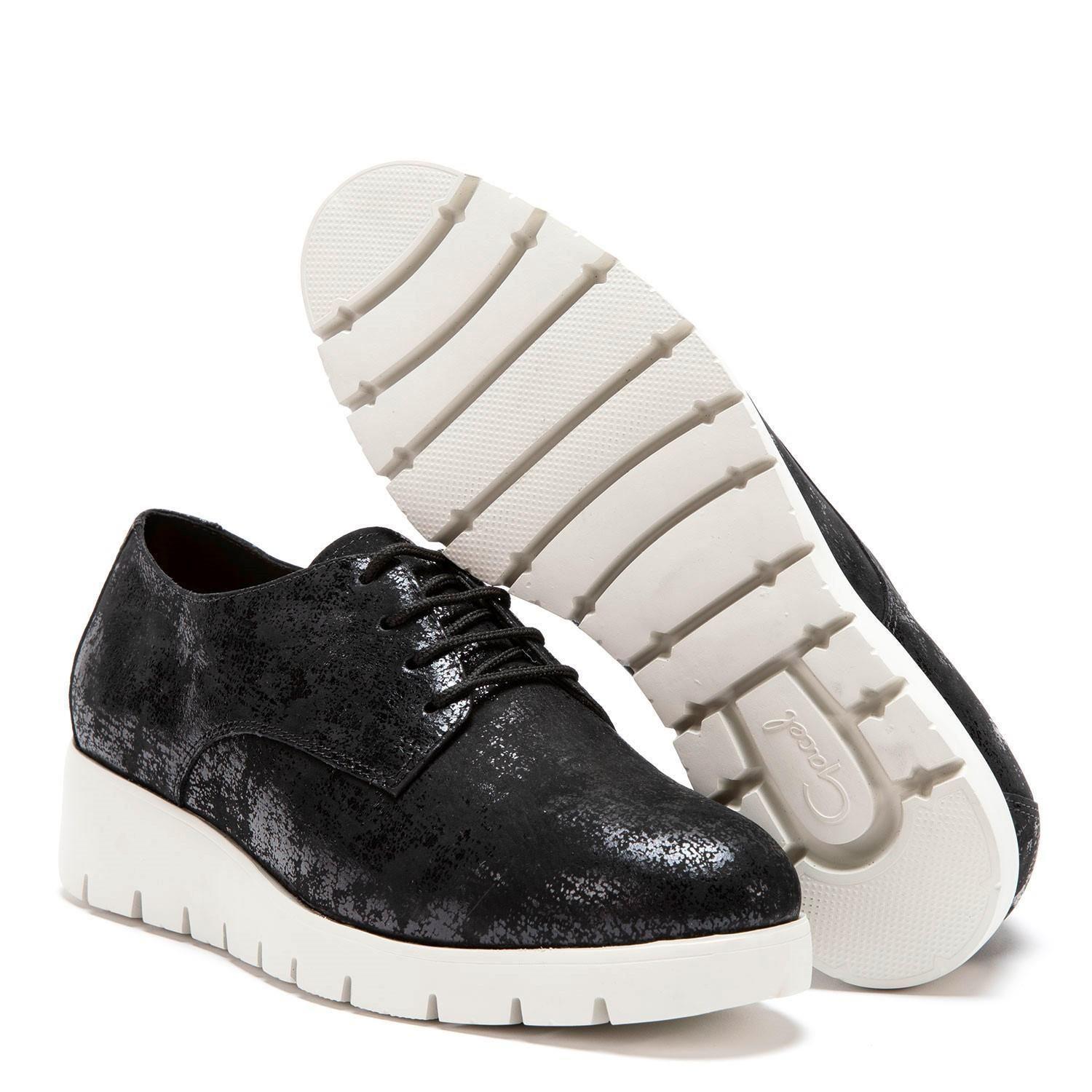 Zapato  Mercedes  Gacel  Negro  0658779-3