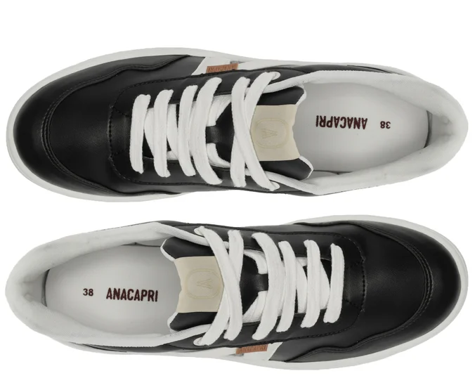 Zapatilla mujer Anacapri negro Nathy-4