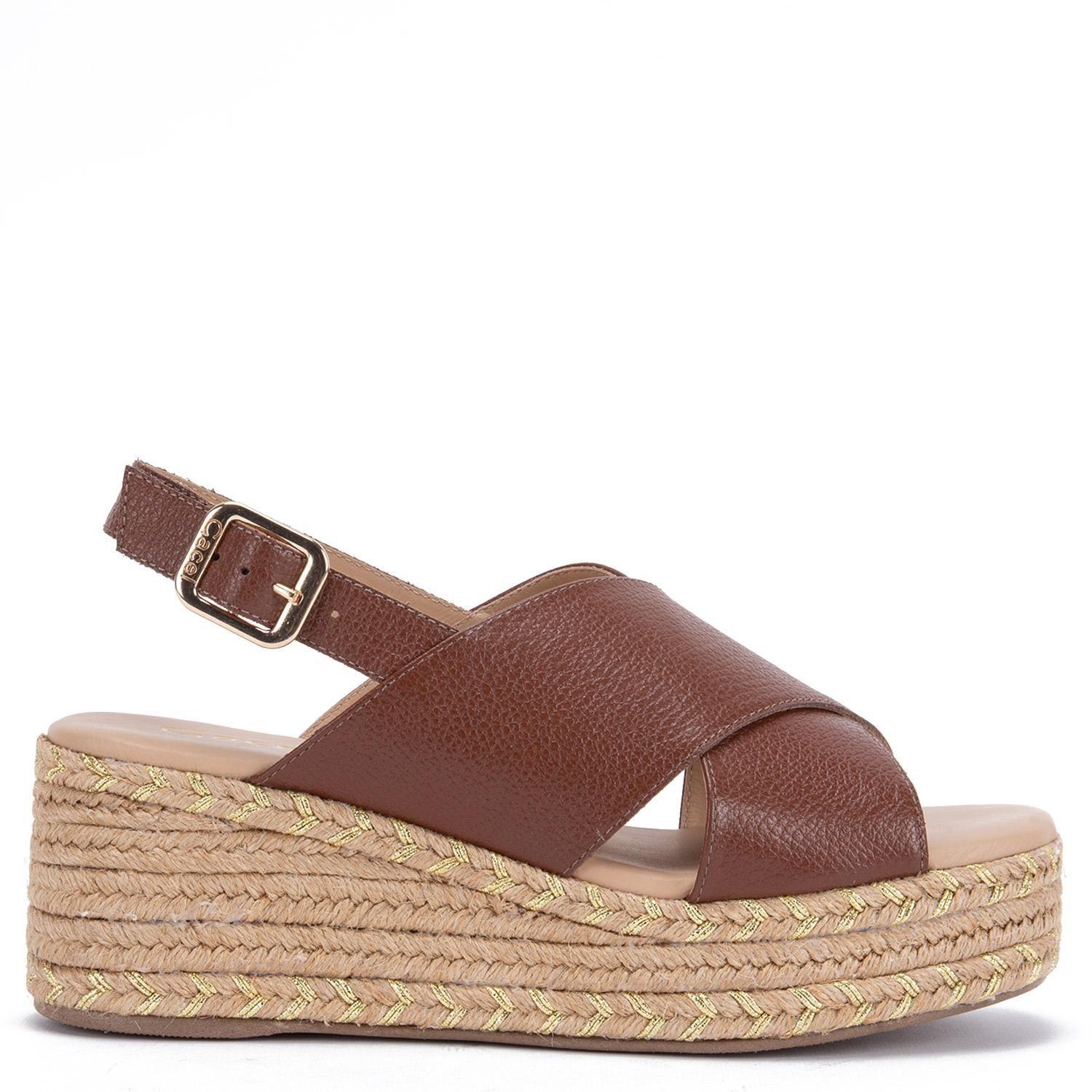 Sandalia  Coni  Gacel  Chocolate  0660354-0