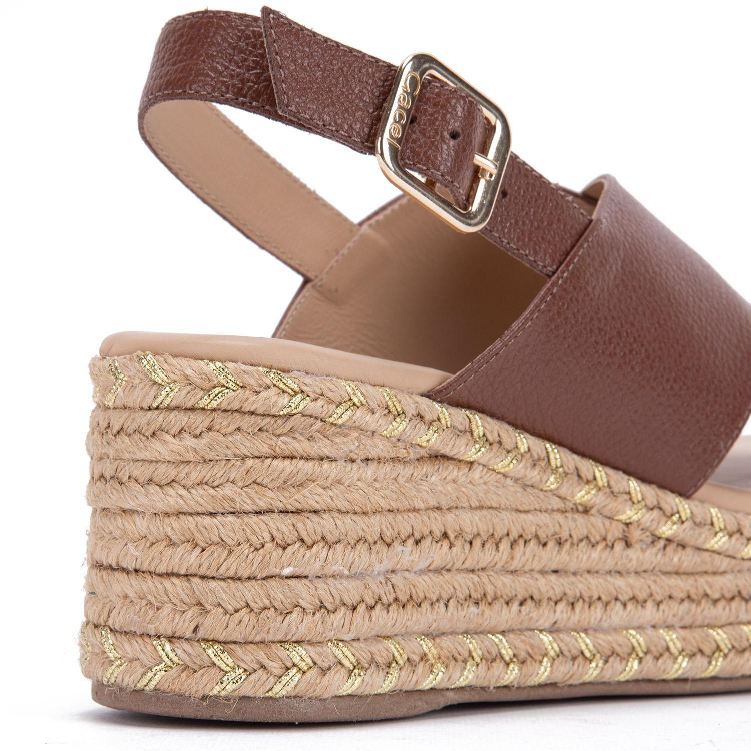 Sandalia  Coni  Gacel  Chocolate  0660354-3