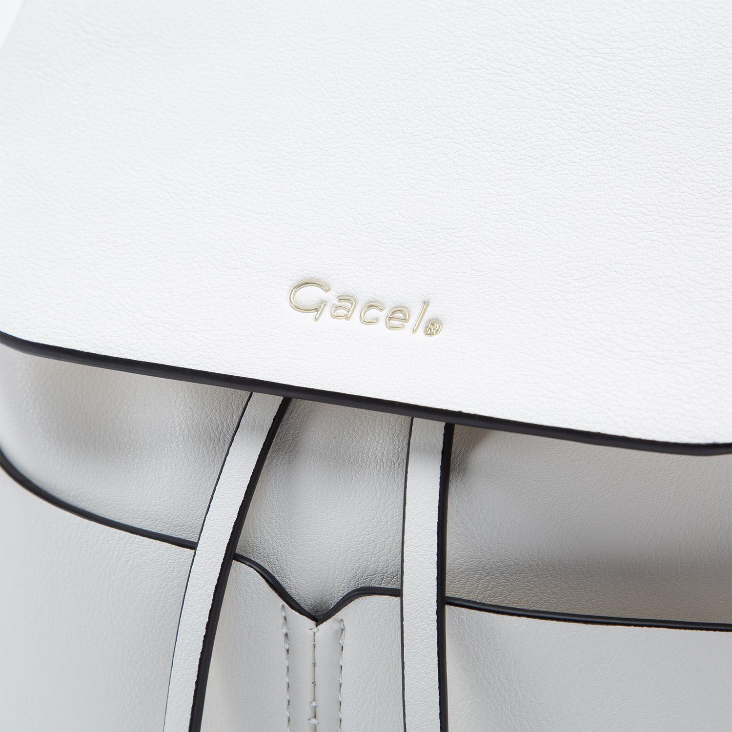 Mochila  Pequeña  Gacel  Blanco  Car3394-4