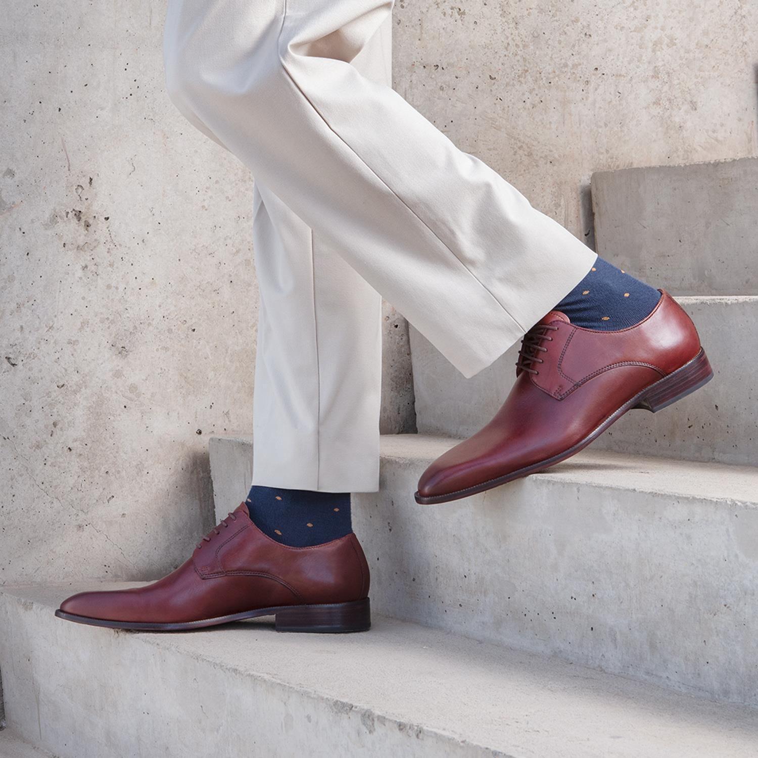 Zapato de cuero hombre Guante maldo Suela-0
