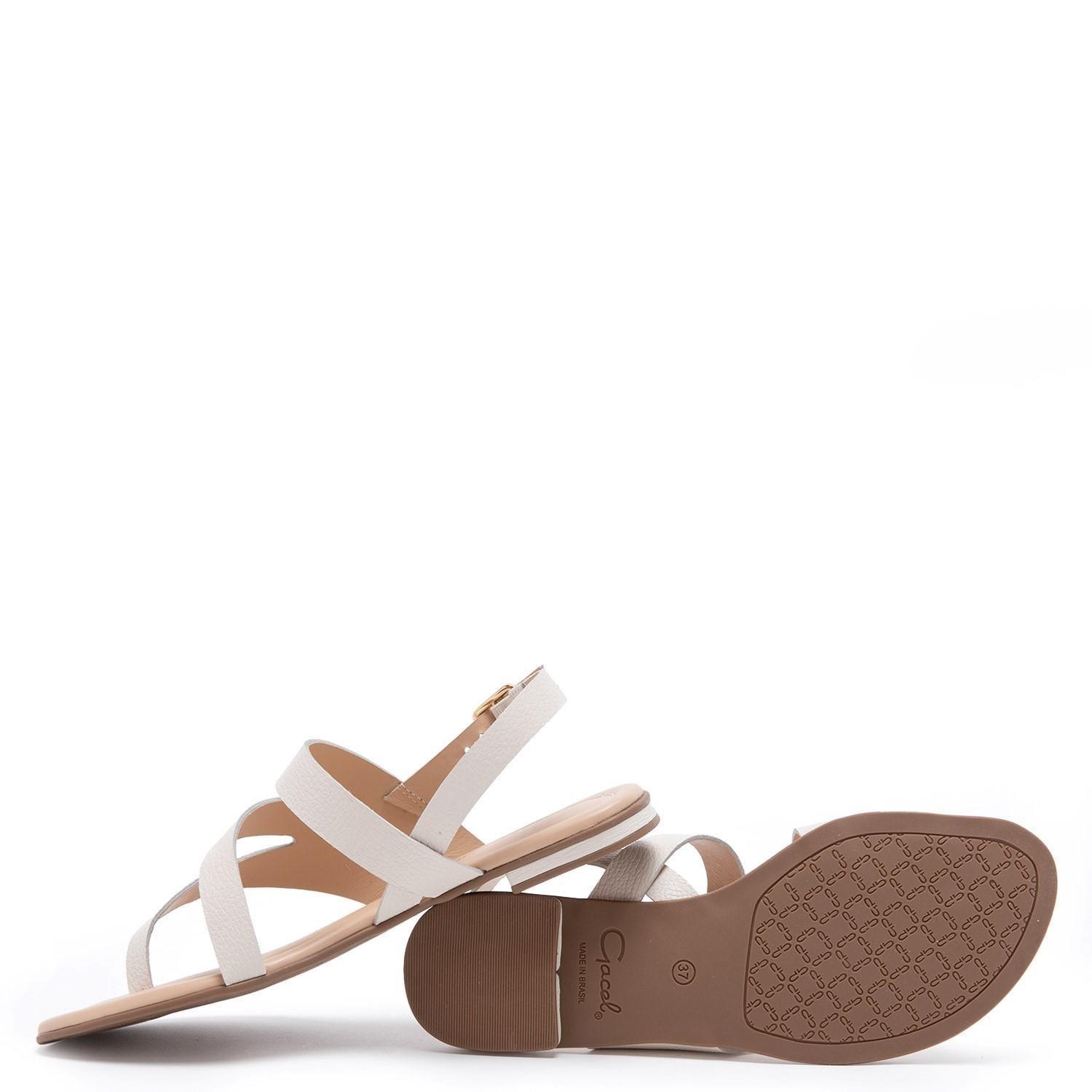 Sandalia  Sandy  Gacel  Crema  0659100-1