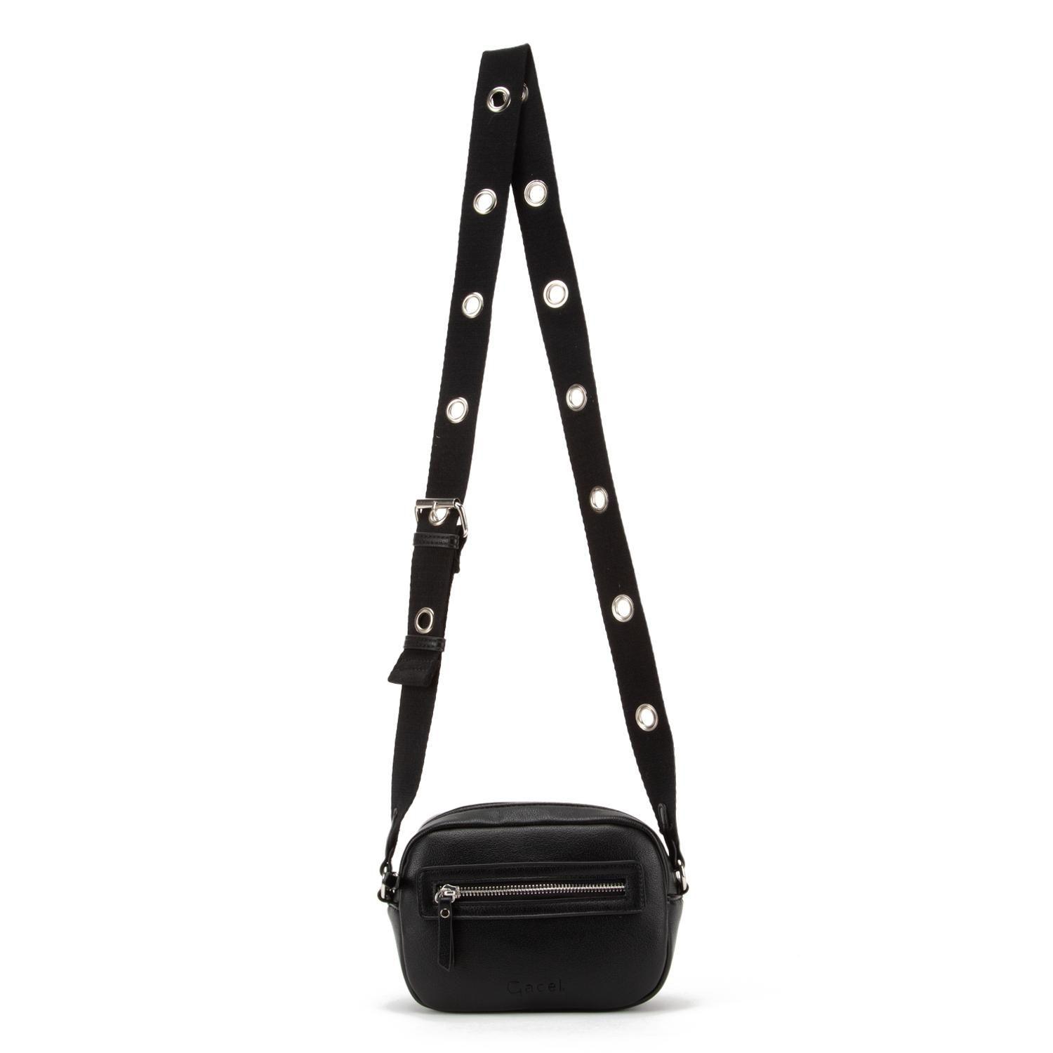 Cartera  Bandolera Pequeña  Gacel  Negro  Car3372-4