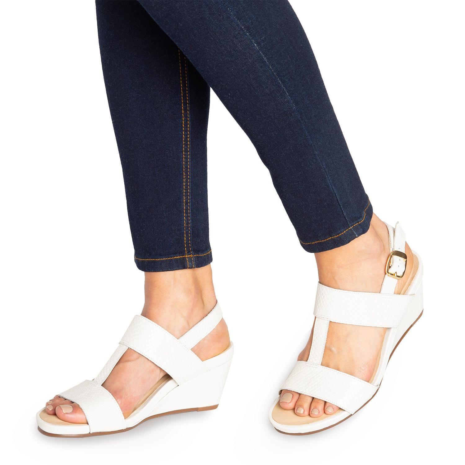 Sandalia  Emma  Gacel  Blanco  0659524-1