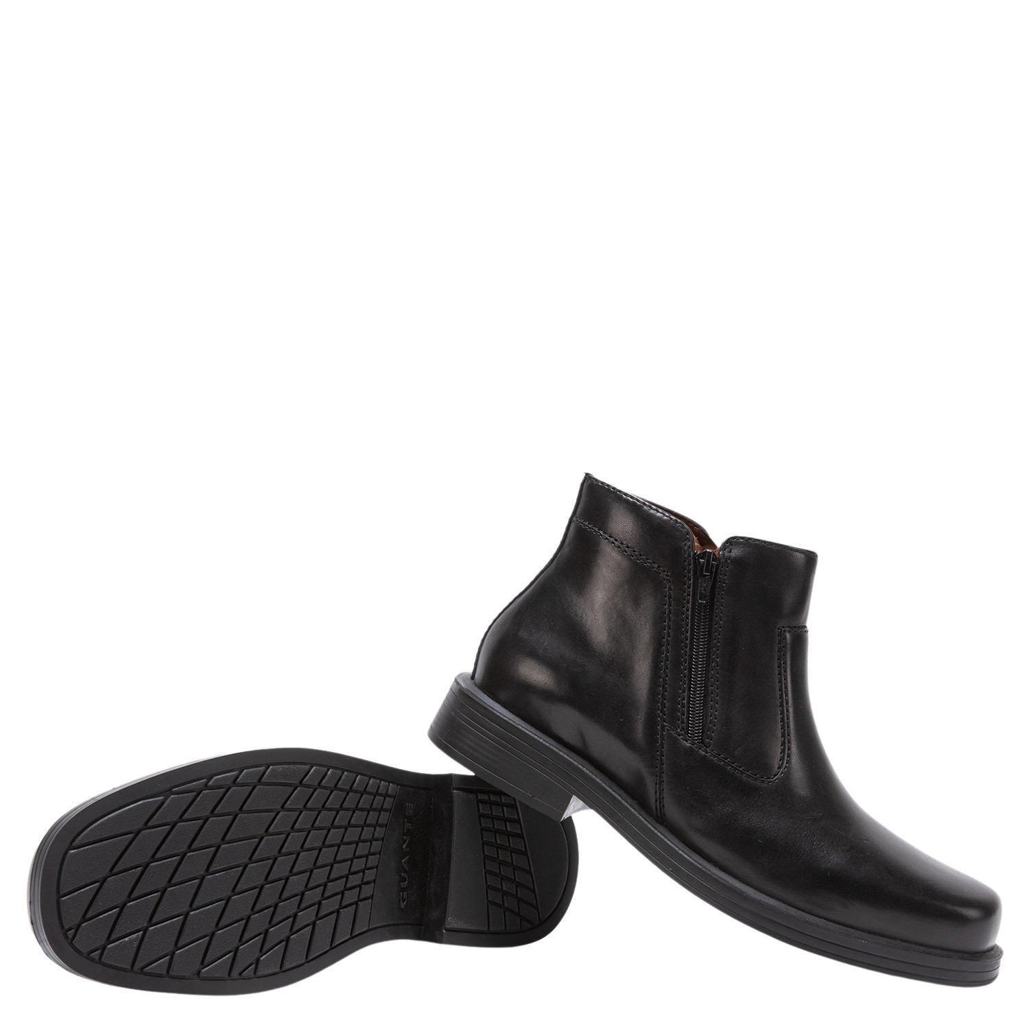 Botin de cuero hombre Guante negro Perfect ReFlex-3