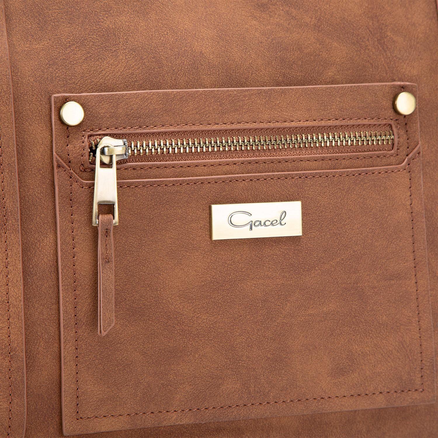 Cartera  Sf  Gacel  Tostado  Car2723-3