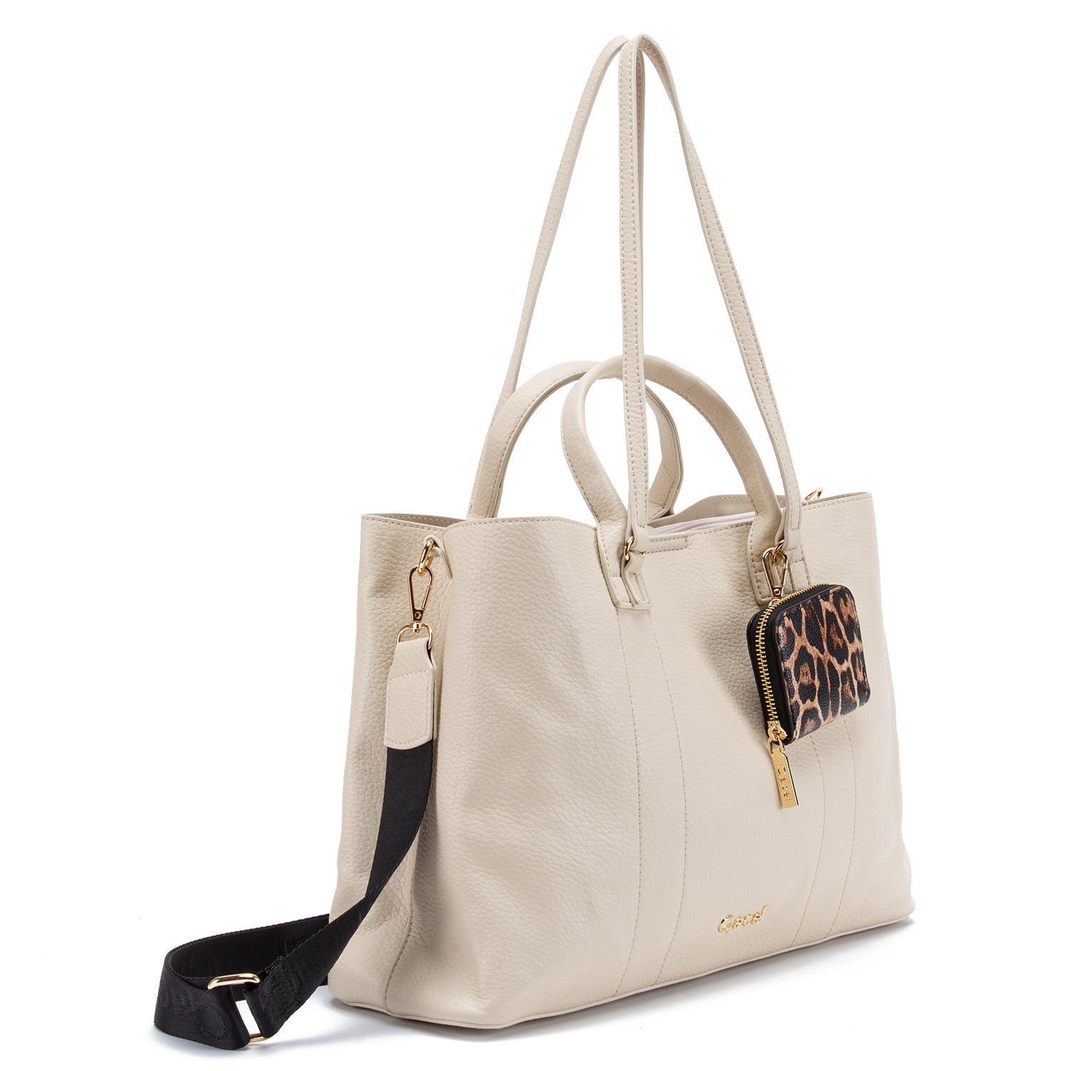 Cartera  Shopping Notebook  Gacel  Off White  Car3287-2