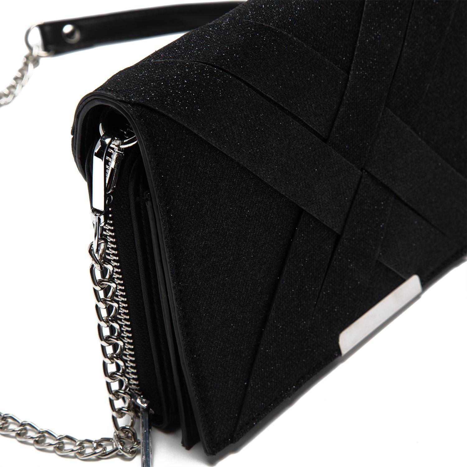 Cartera  Clutch  Gacel  Negro  Car3364-4