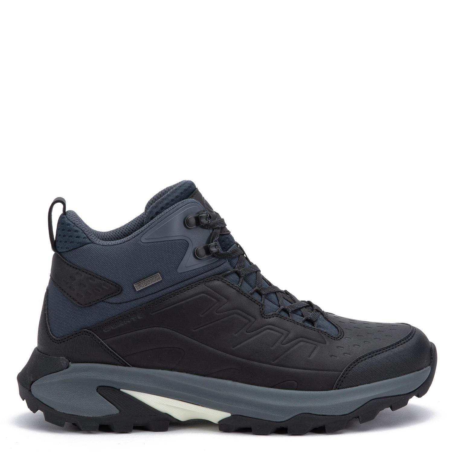 Botín Outdoor de cuero hombre Guante negro Pucon-0