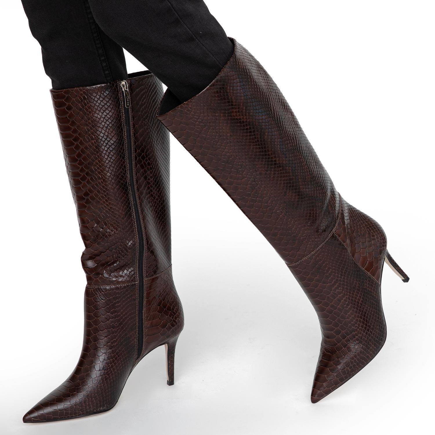 Bota  Jazmin  Gacel  Chocolate  0660842-1