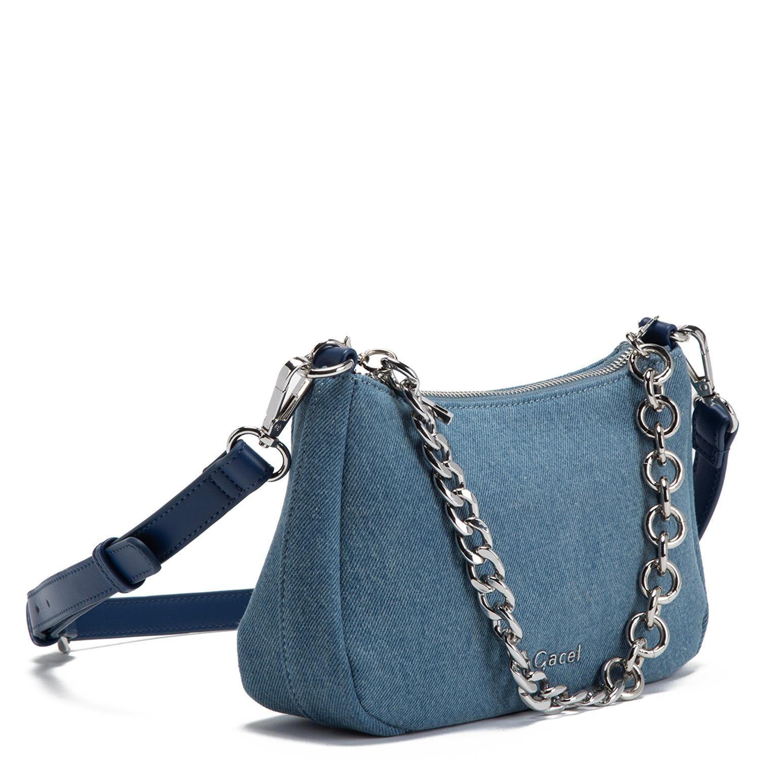 Cartera  Bandolera Pequeña  Gacel  Jeans  Car3283-2