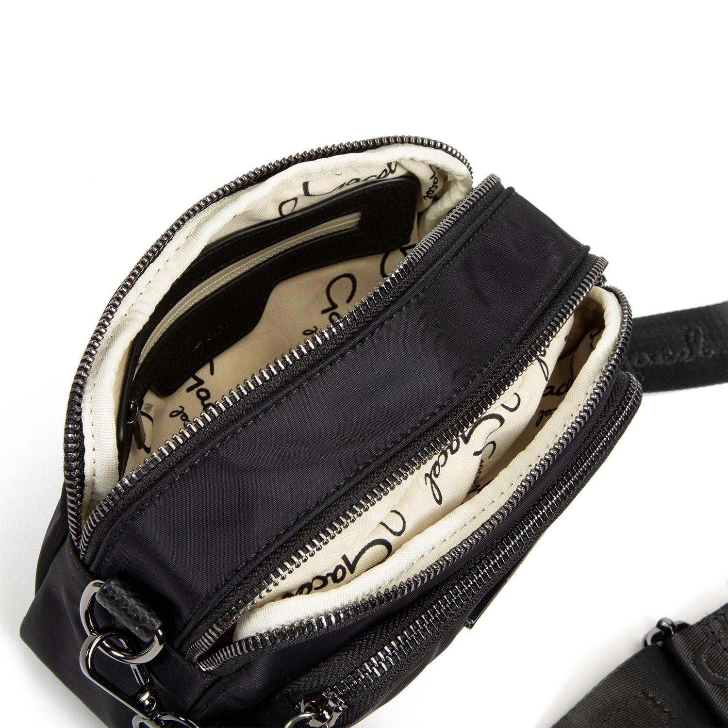Cartera  Bandolera Pequeña  Gacel  Negro  Car2876-4