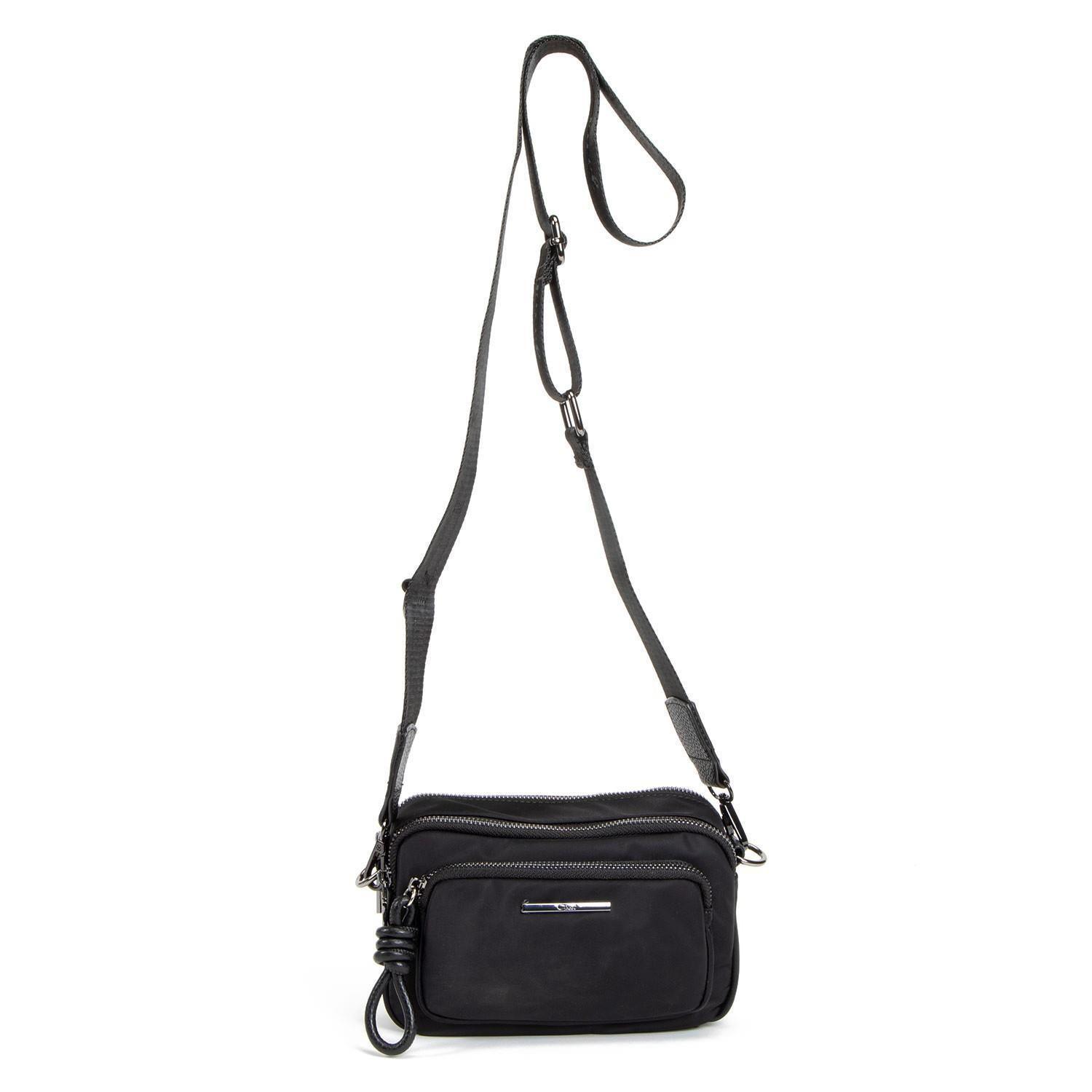 Cartera  Bandolera Pequeña  Gacel  Negro  Car2876-0