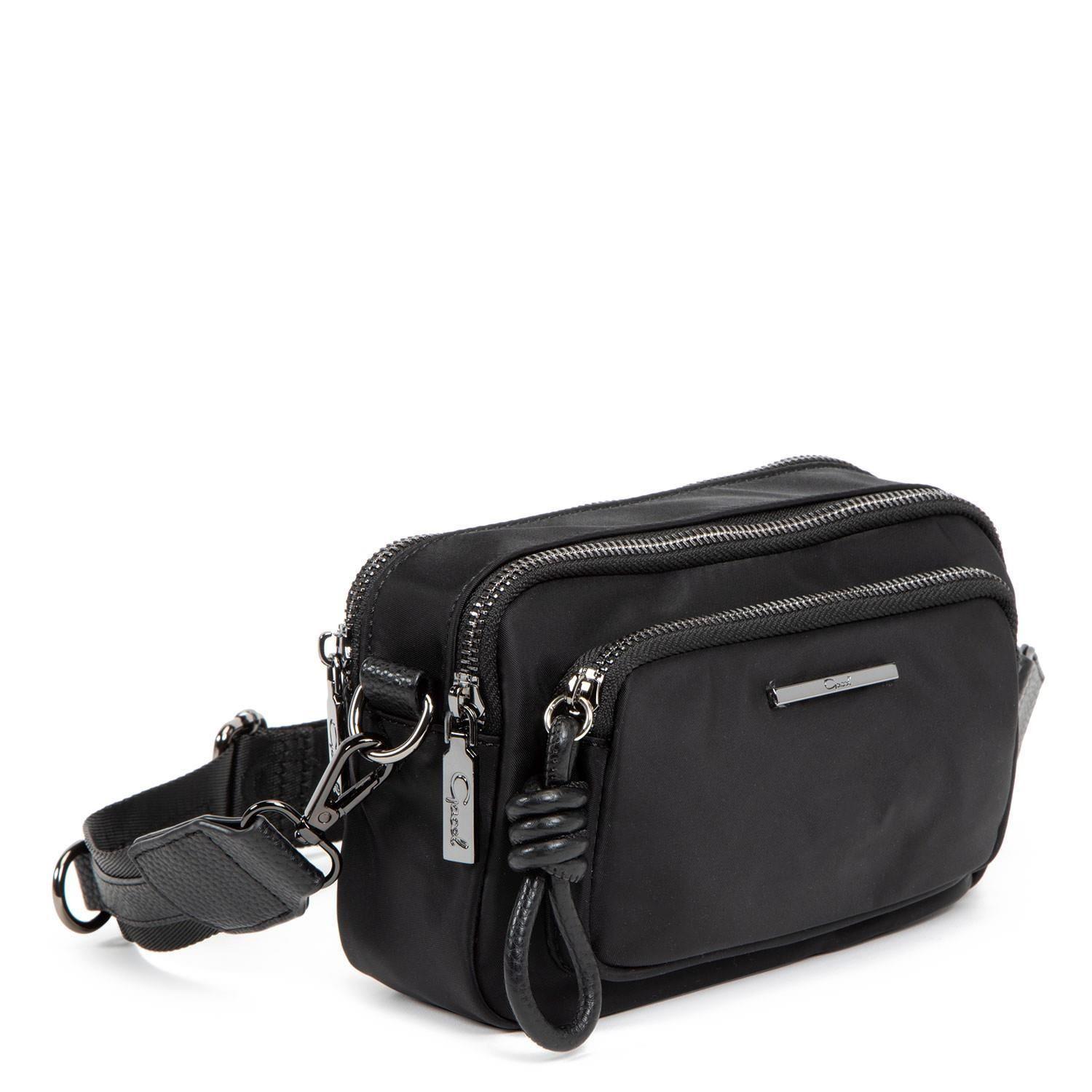 Cartera  Bandolera Pequeña  Gacel  Negro  Car2876-2