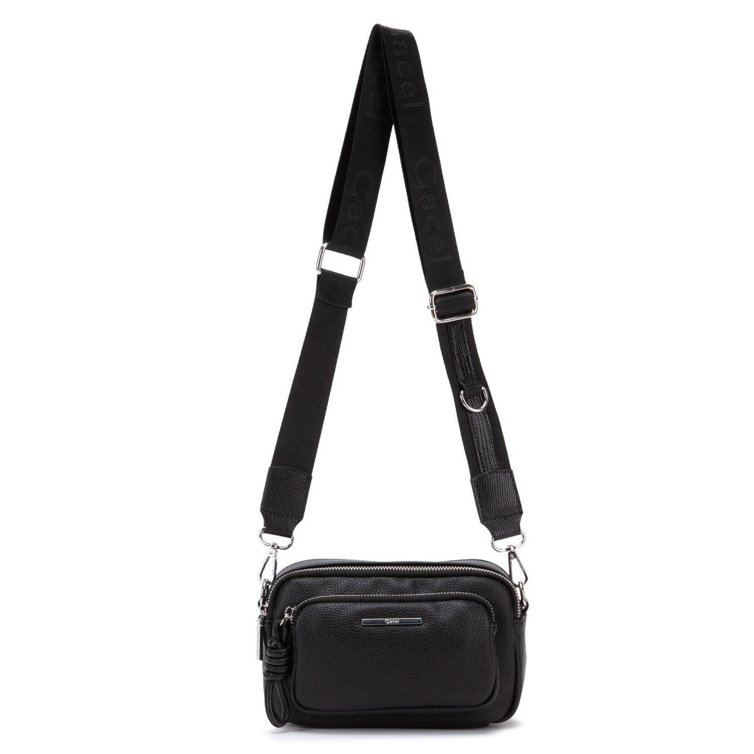 Cartera  Bandolera Pequeña  Gacel  Negro  Car3002-5