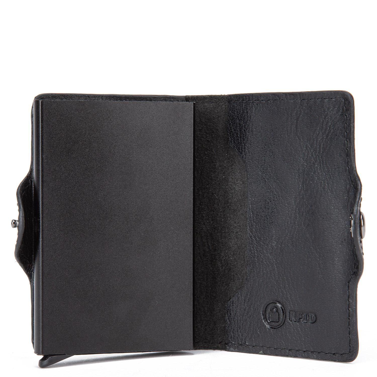 Billetera  Tarje Meta  Guante  Negro  Bi470-2