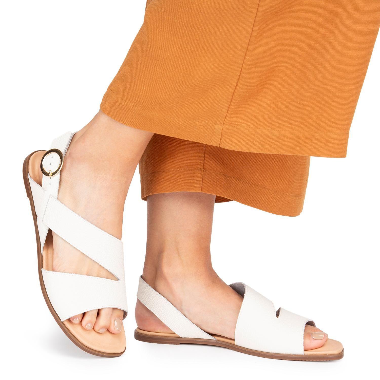 Sandalia  Kelsie  Gacel  Off White  0660449-1