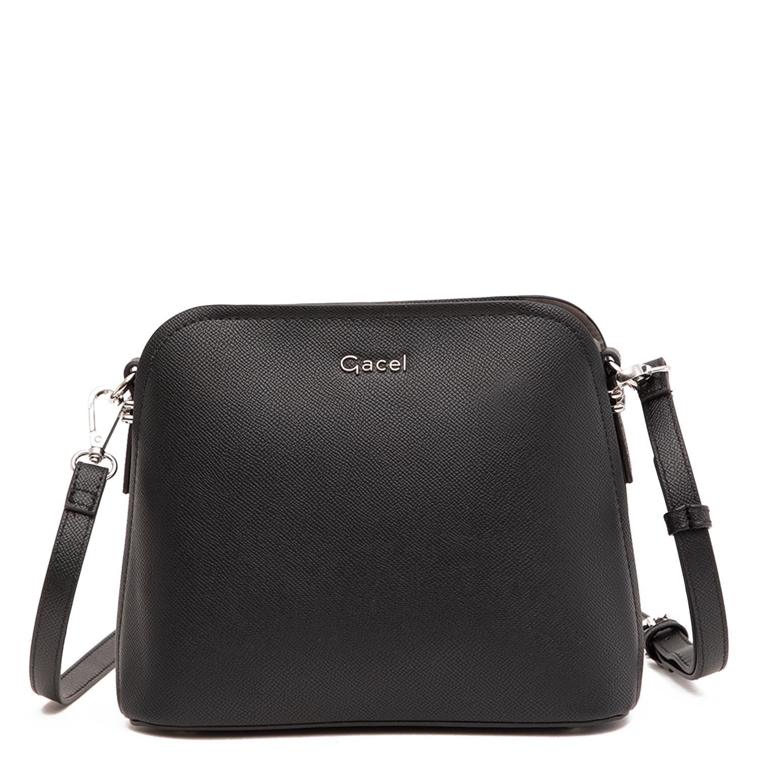 Cartera  Bandolera Grande  Gacel  Negro  Car3409-1