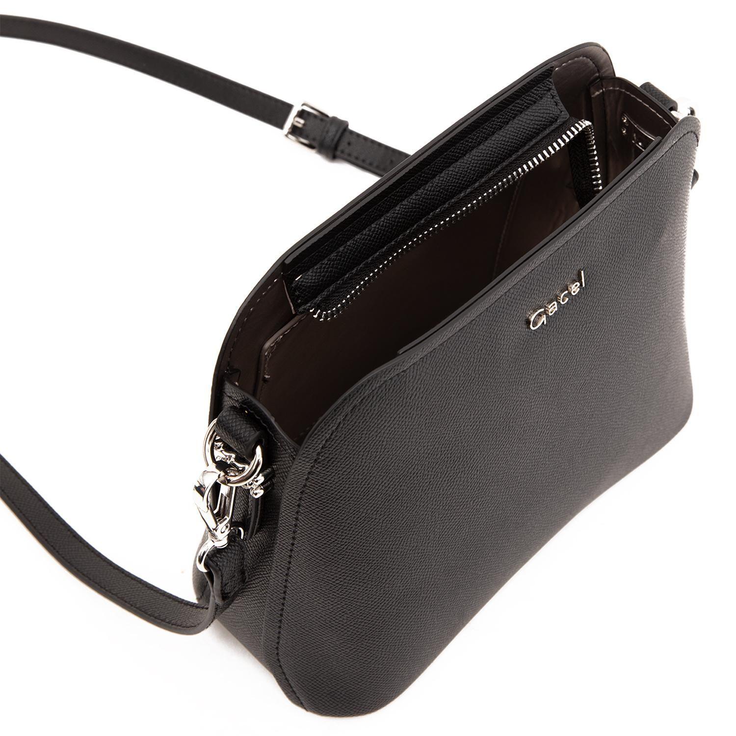 Cartera  Bandolera Grande  Gacel  Negro  Car3409-5