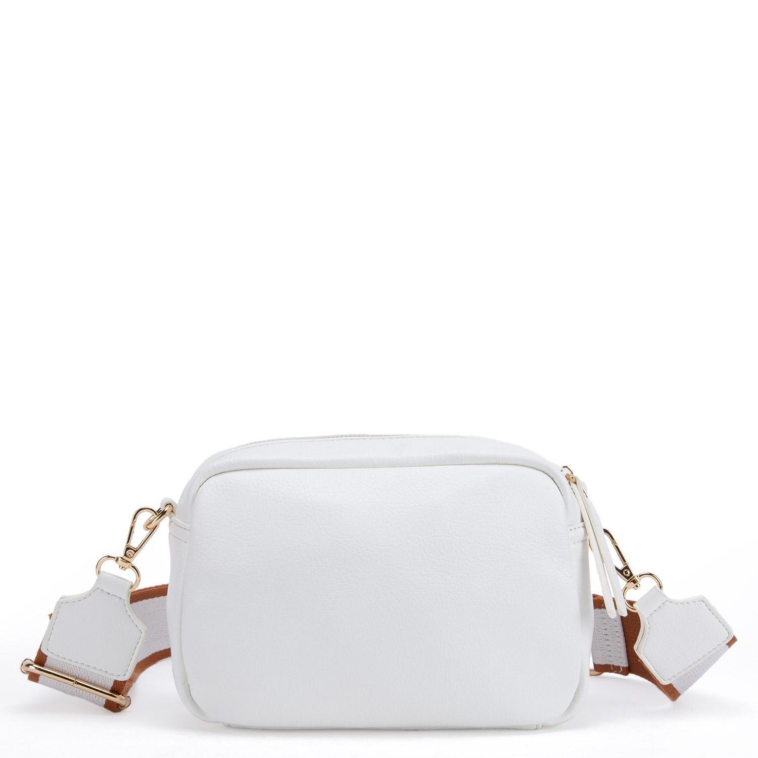 Cartera  Bandolera Grande  Gacel  Off White  Car3368-2