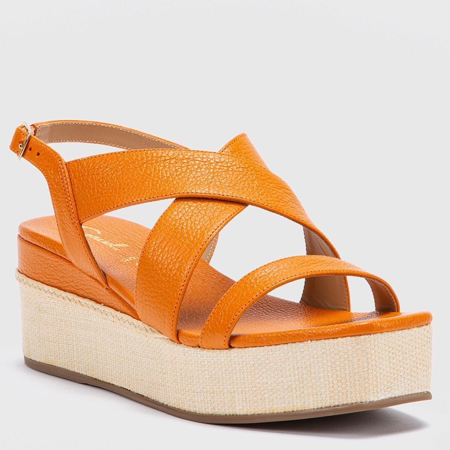 Sandalia  Solange  Gacel  Naranjo  0658457-1
