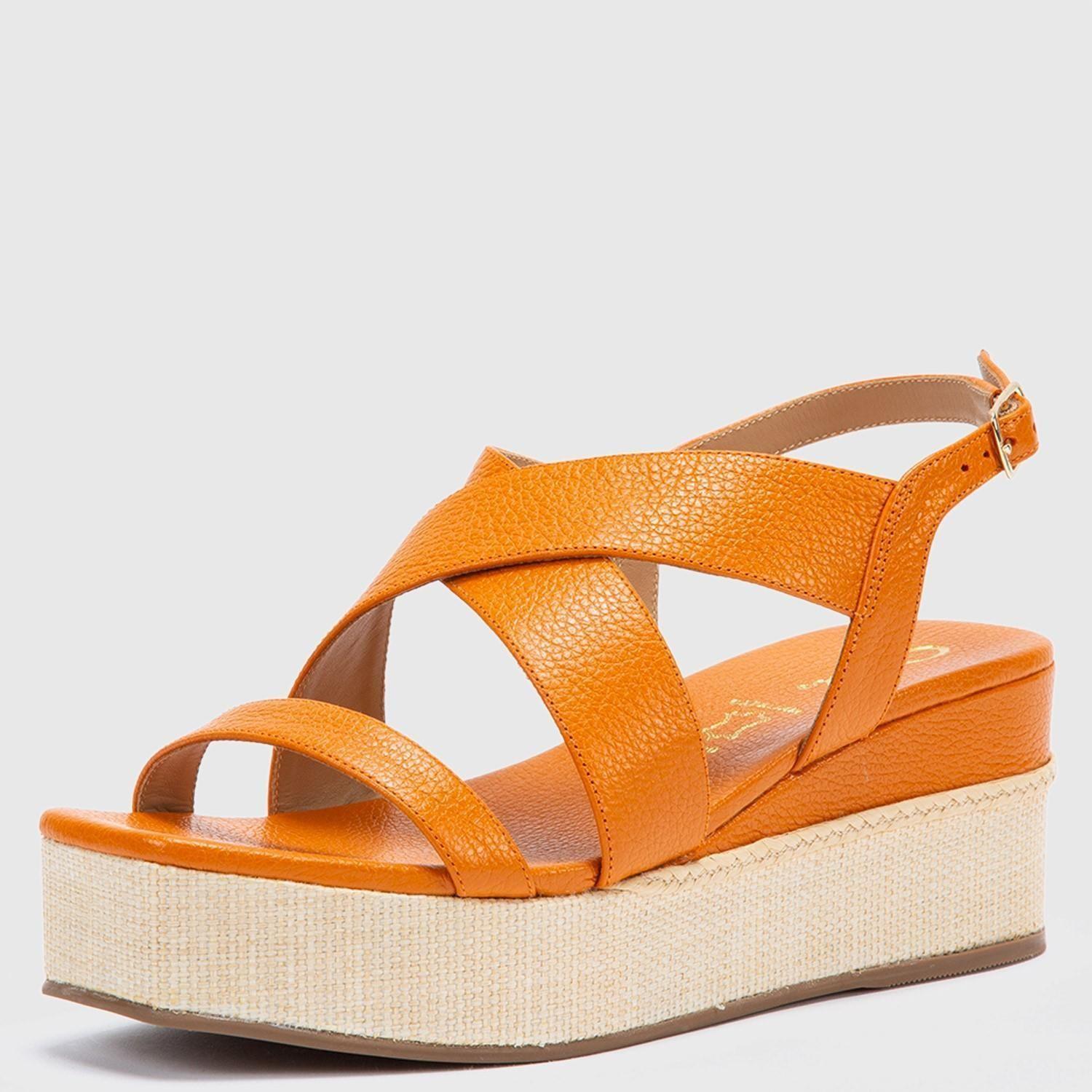 Sandalia  Solange  Gacel  Naranjo  0658457-2