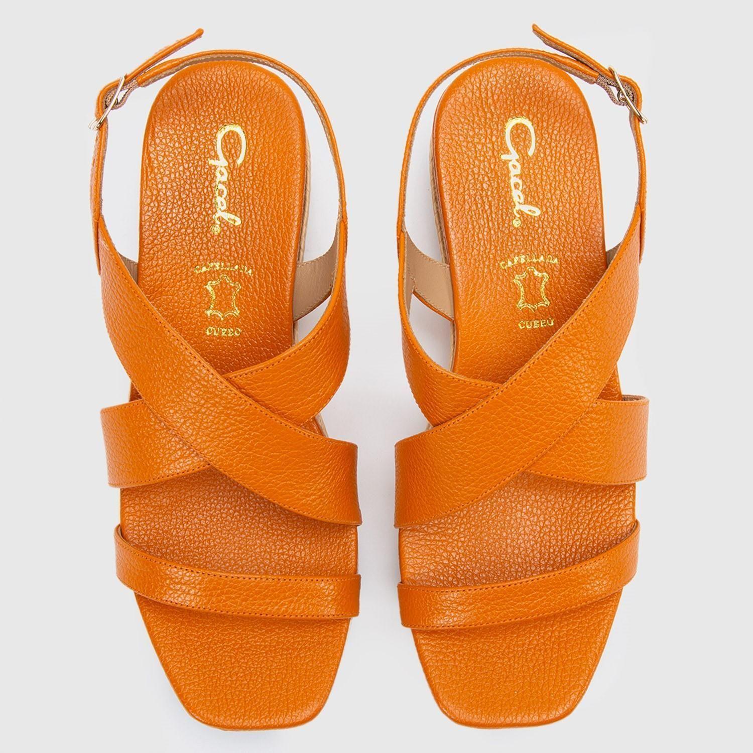 Sandalia  Solange  Gacel  Naranjo  0658457-3