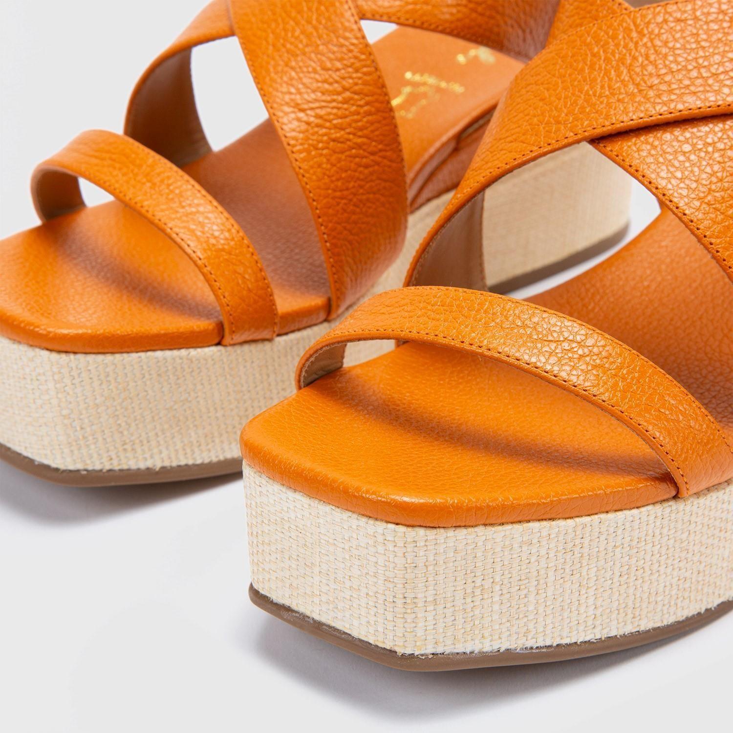 Sandalia  Solange  Gacel  Naranjo  0658457-4