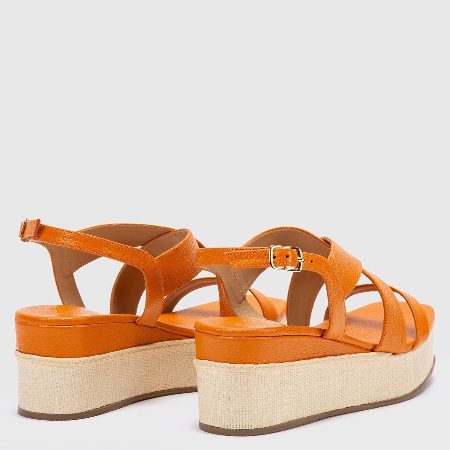 Sandalia  Solange  Gacel  Naranjo  0658457-5