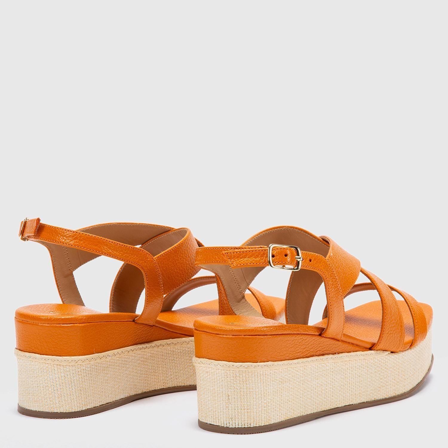 Sandalia  Solange  Gacel  Naranjo  0658457-5