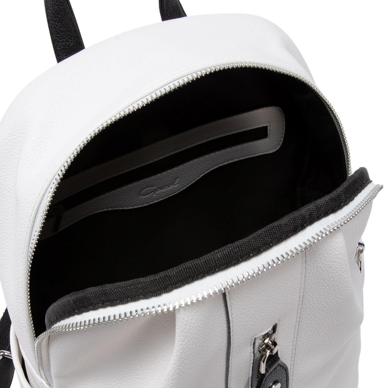 Mochila  Grande  Gacel  Blanco  Car2954-4
