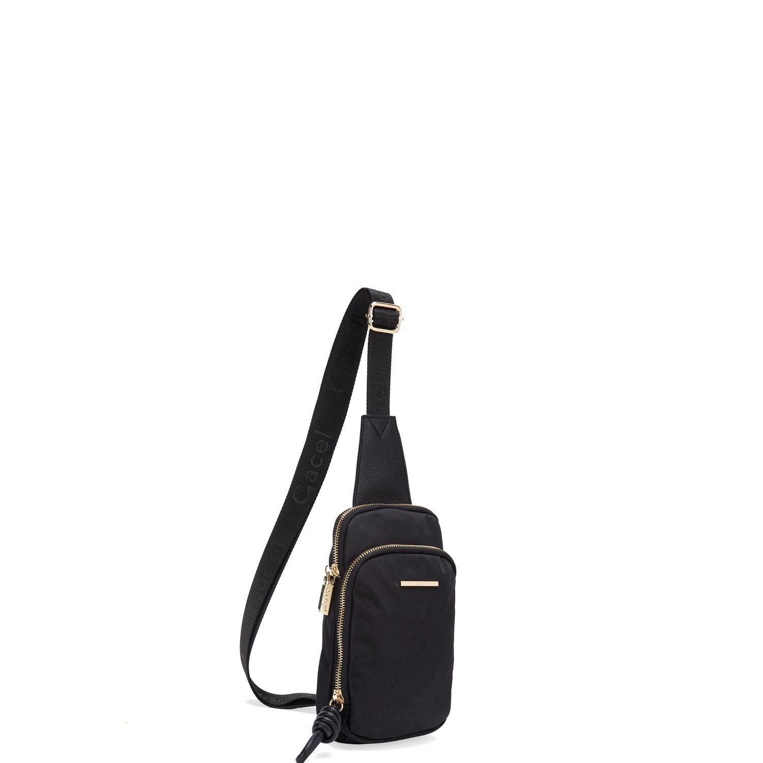Cartera  Bandolera Pequeña  Gacel  Negro  Car3166-2