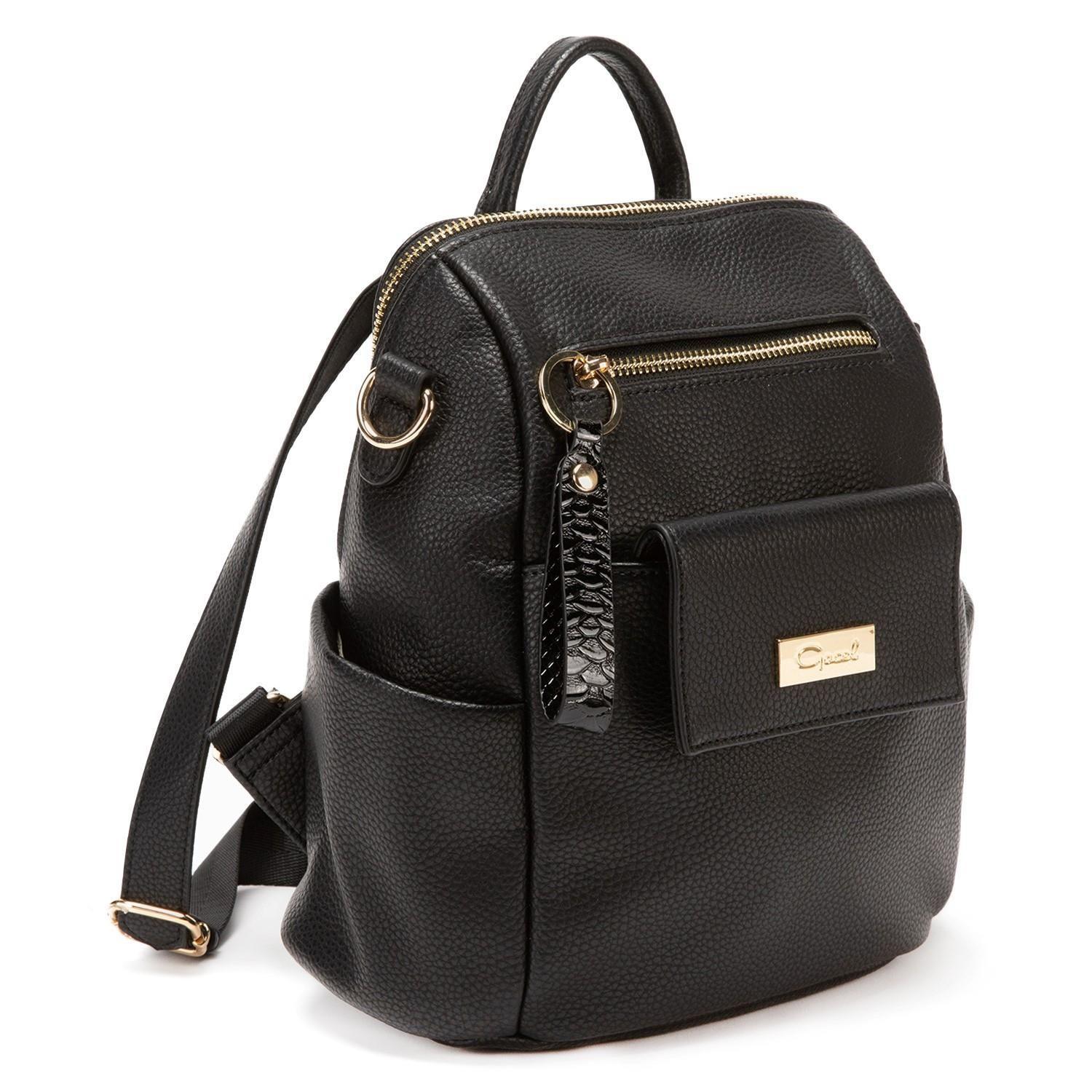 Mochila  Pequeña  Gacel  Negro  Car2614-2