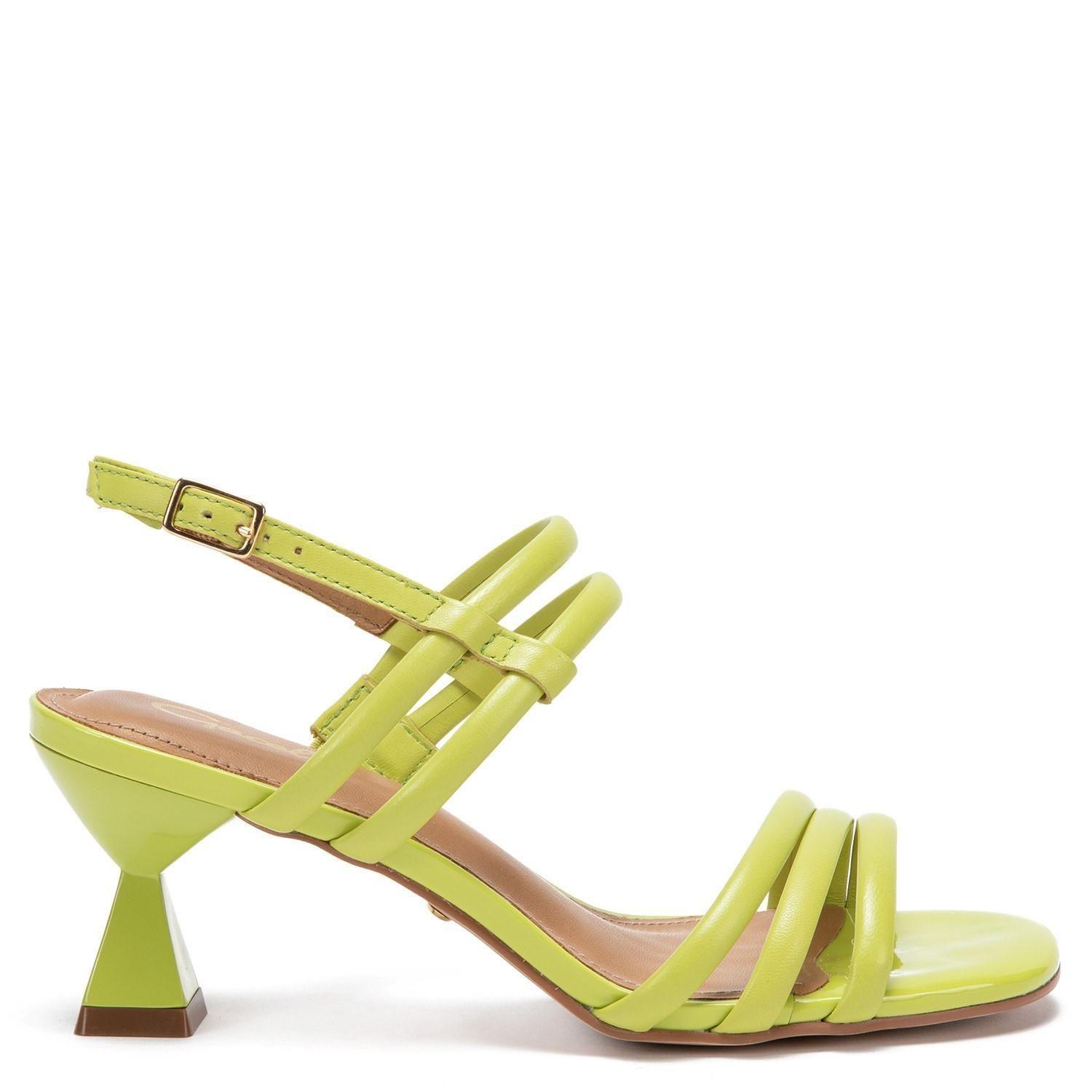 Sandalia  Sandrine  Gacel  Verde Limon  0659087-0