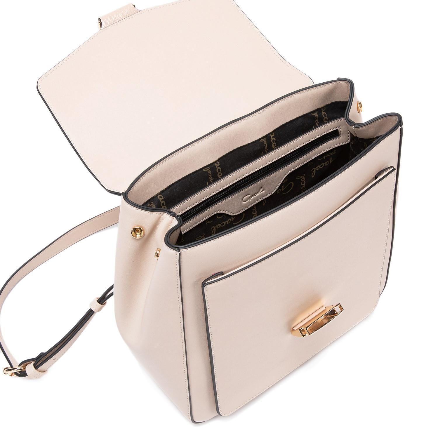 Mochila  Grande  Gacel  Nude  Car2831-4