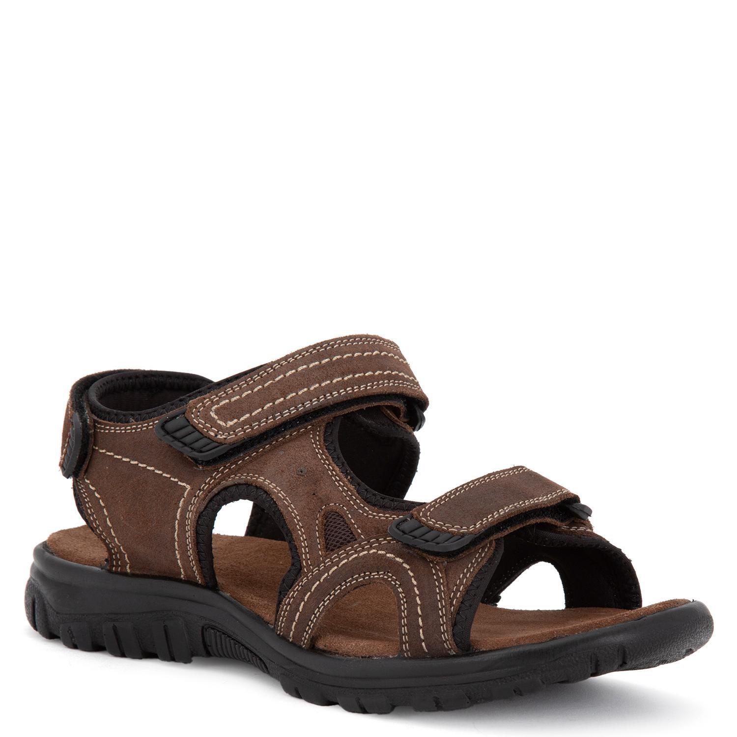 Sandalia Semi Abierta  Herdif  Guante  Cafe  0035783-4