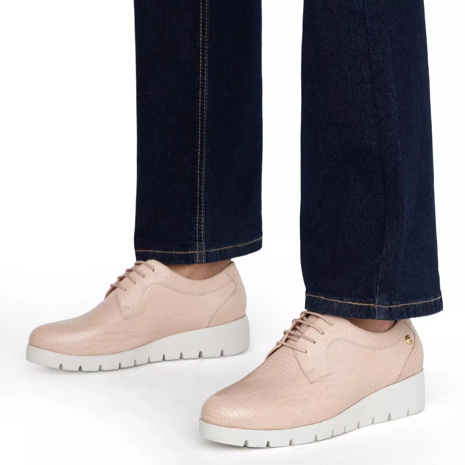 Zapato  Mercedes  Gacel  Nude  0660907-1