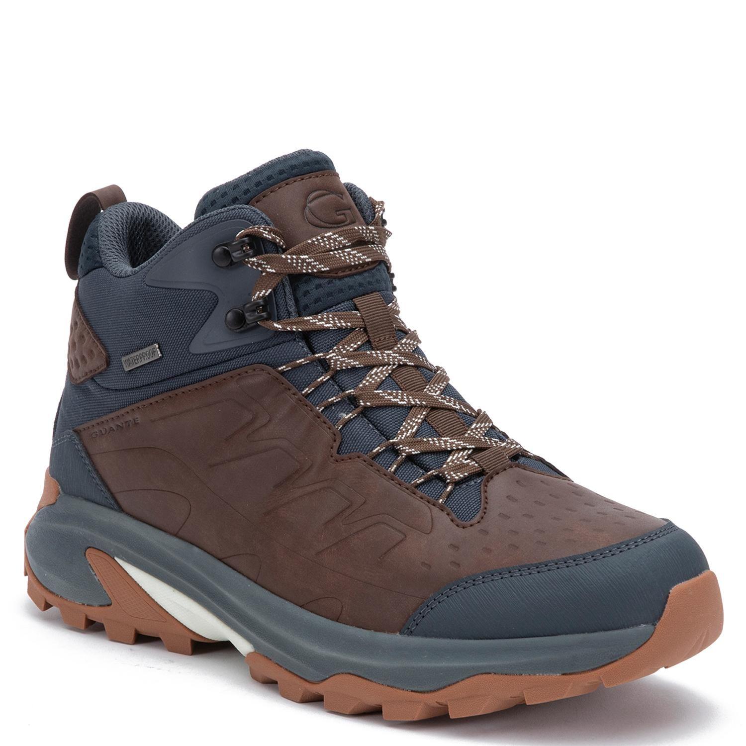 Botín Outdoor de cuero hombre Guante chocolate Pucon-2