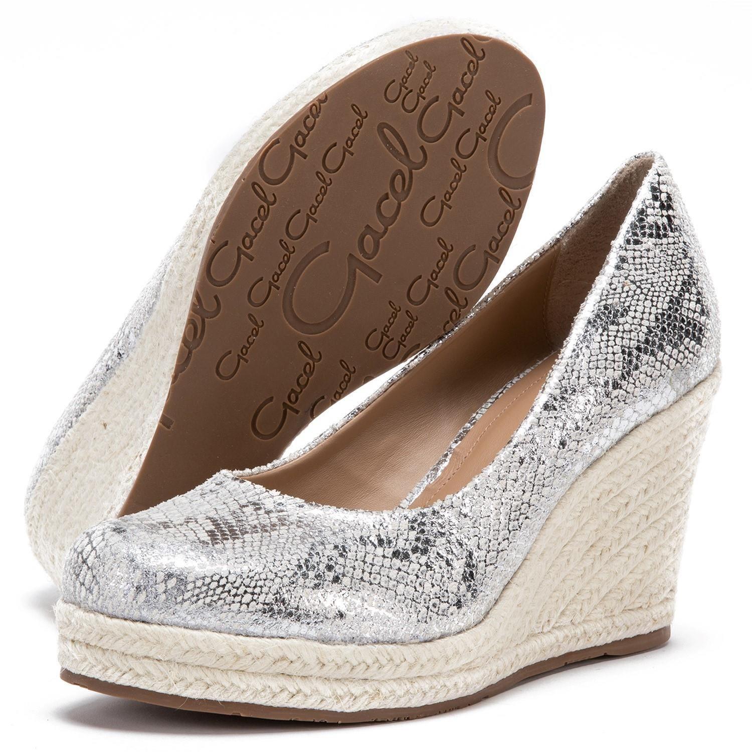 Zapato  Tina  Gacel  Plateado  0658899-3