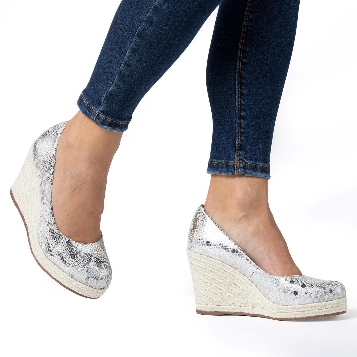 Zapato  Tina  Gacel  Plateado  0658899-1