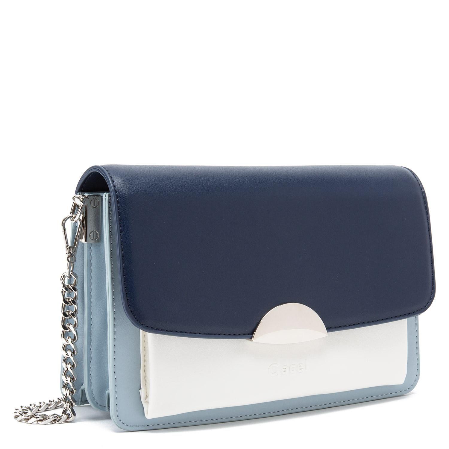 Cartera  Retro Con Tapa Pequeña  Gacel  Marino  Car3311-3