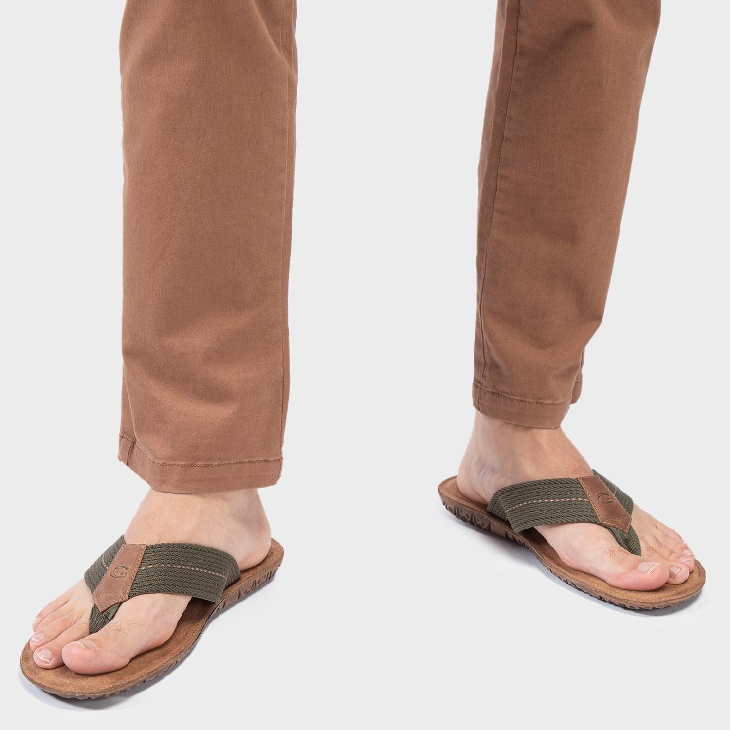 Sandalia Abierta  0055  Guante  Verde  0035290-1