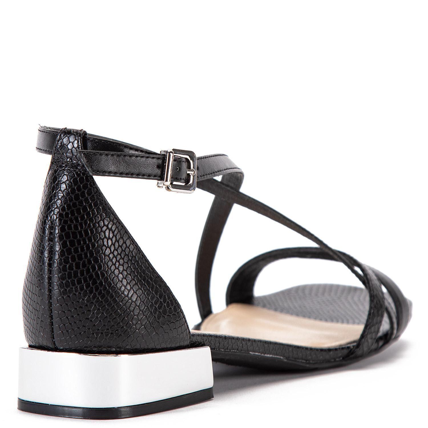 Sandalia  Perla  Gacel  Negro  0659808-4