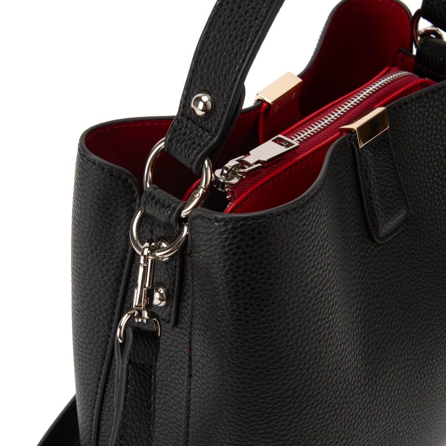 Cartera  Bucket  Gacel  Negro  Car3324-3