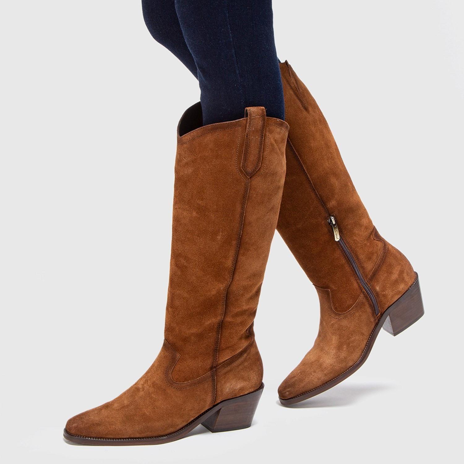 Bota  Helena  Gacel  Tostado  0658569-1