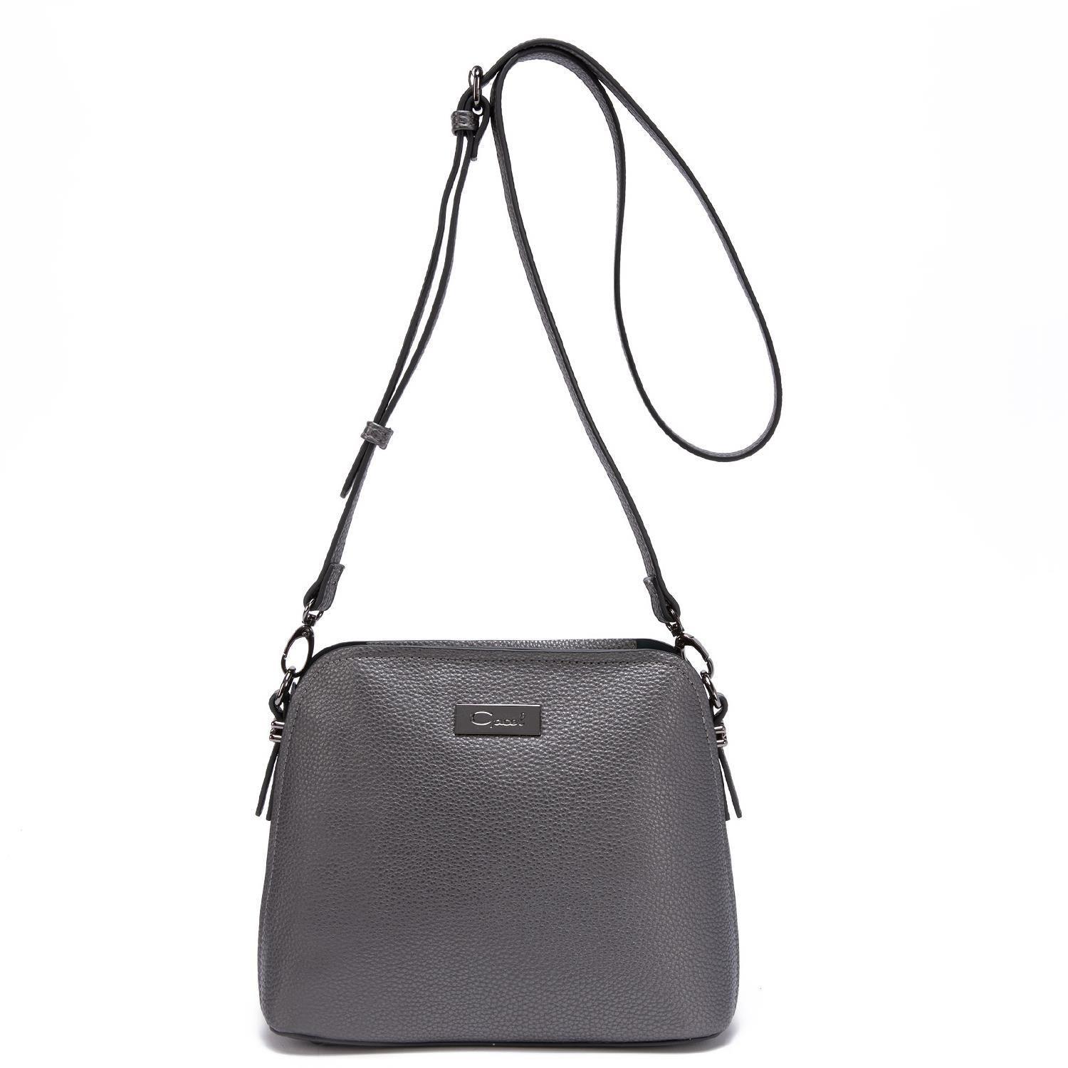 Cartera  Bandolera Grande  Gacel  Grafito  Car2896-0