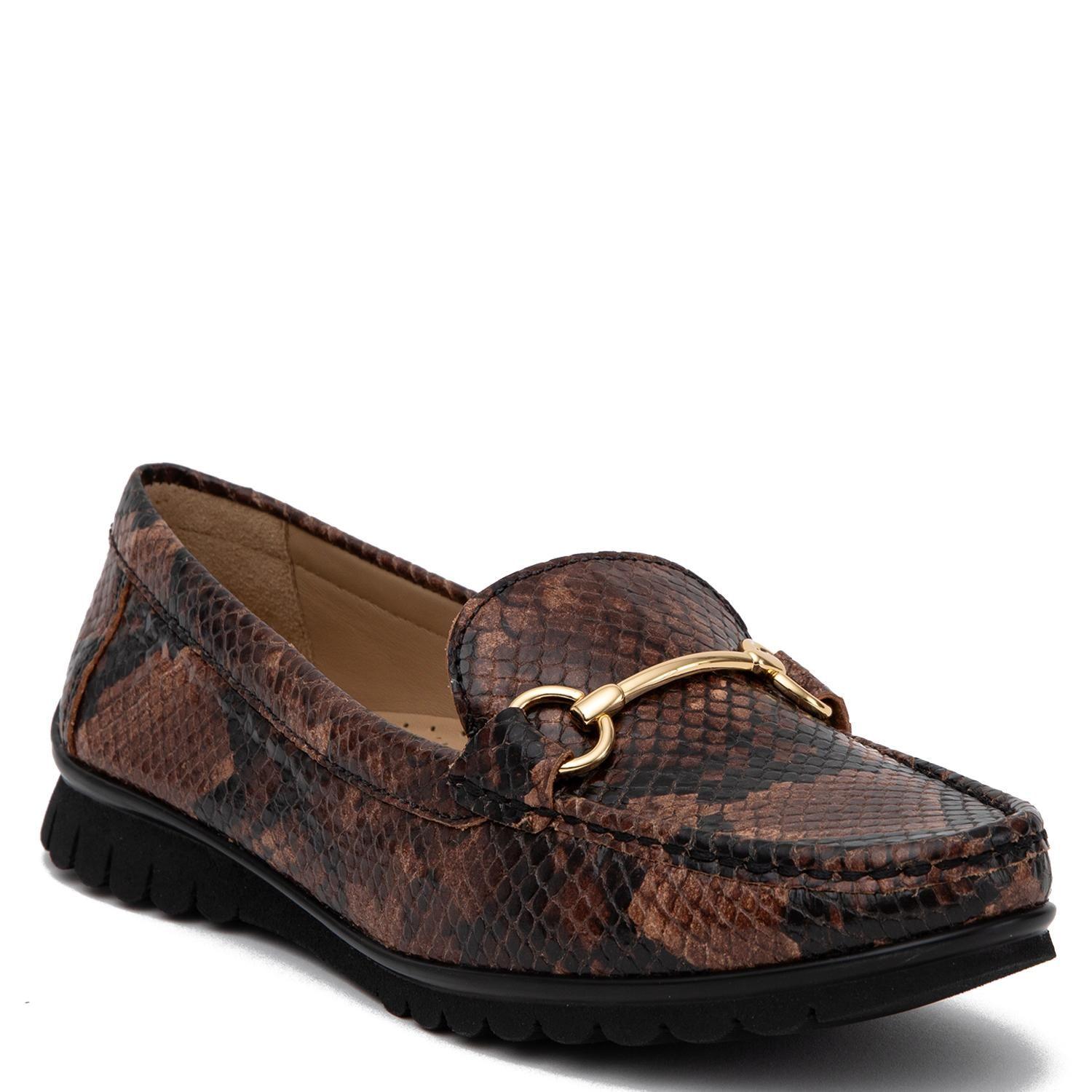 Mocasin de cuero mujer Gacel tostado Trini-2